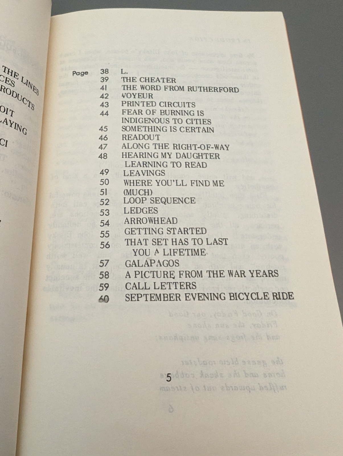SIGNED! Scar Tissue by DITSKY, John 1978 Poetry SEE PICS