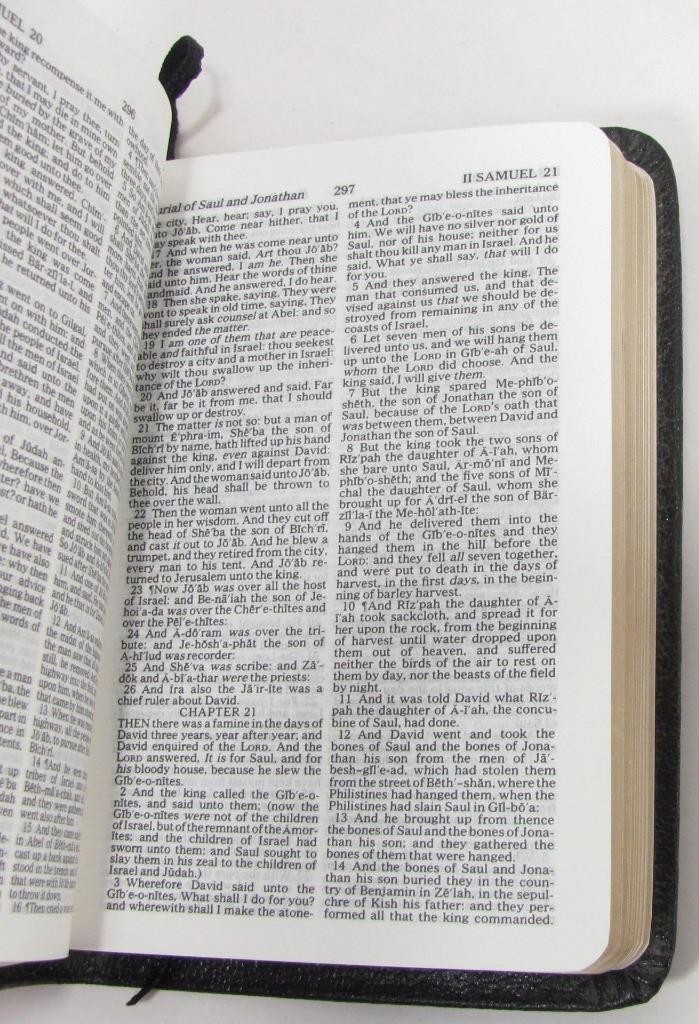 Nelson Smallest Holy Bible 104 King James Version Black Genuine Leather
