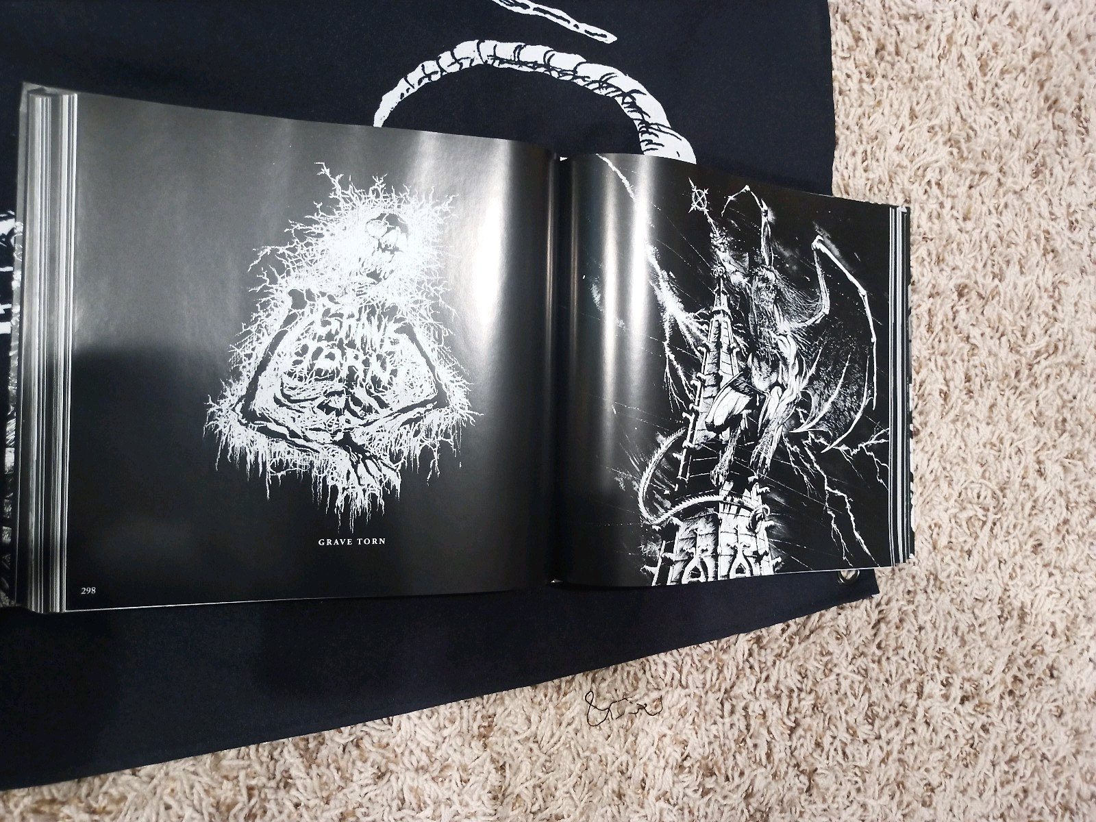 Logos From Hell By Mark Riddick Second Edition 2015 Hardcover Doomentia Press