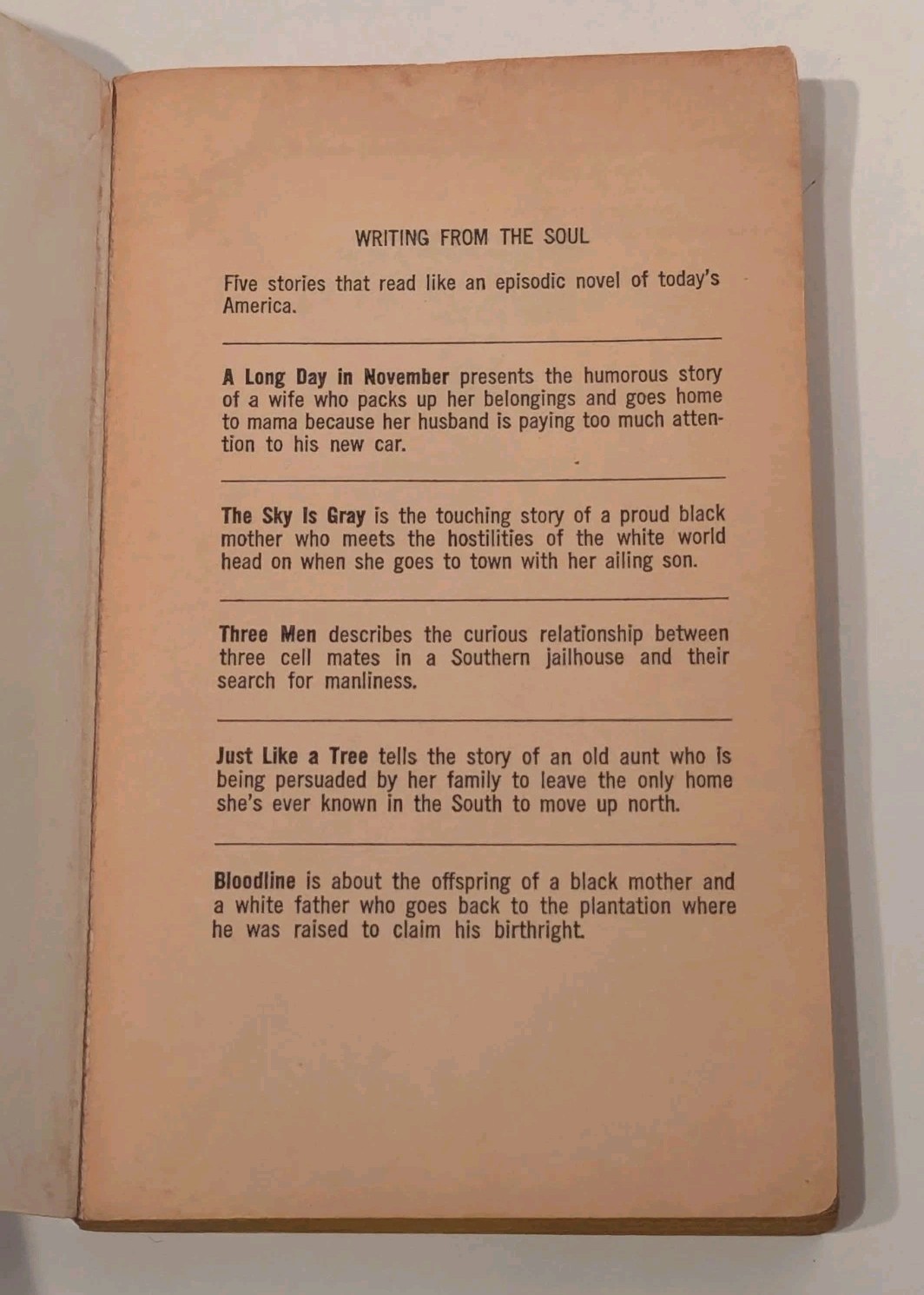 Bloodline – By Ernest J. Gaines – Rare 1970 First Paperback Edition – Bantam