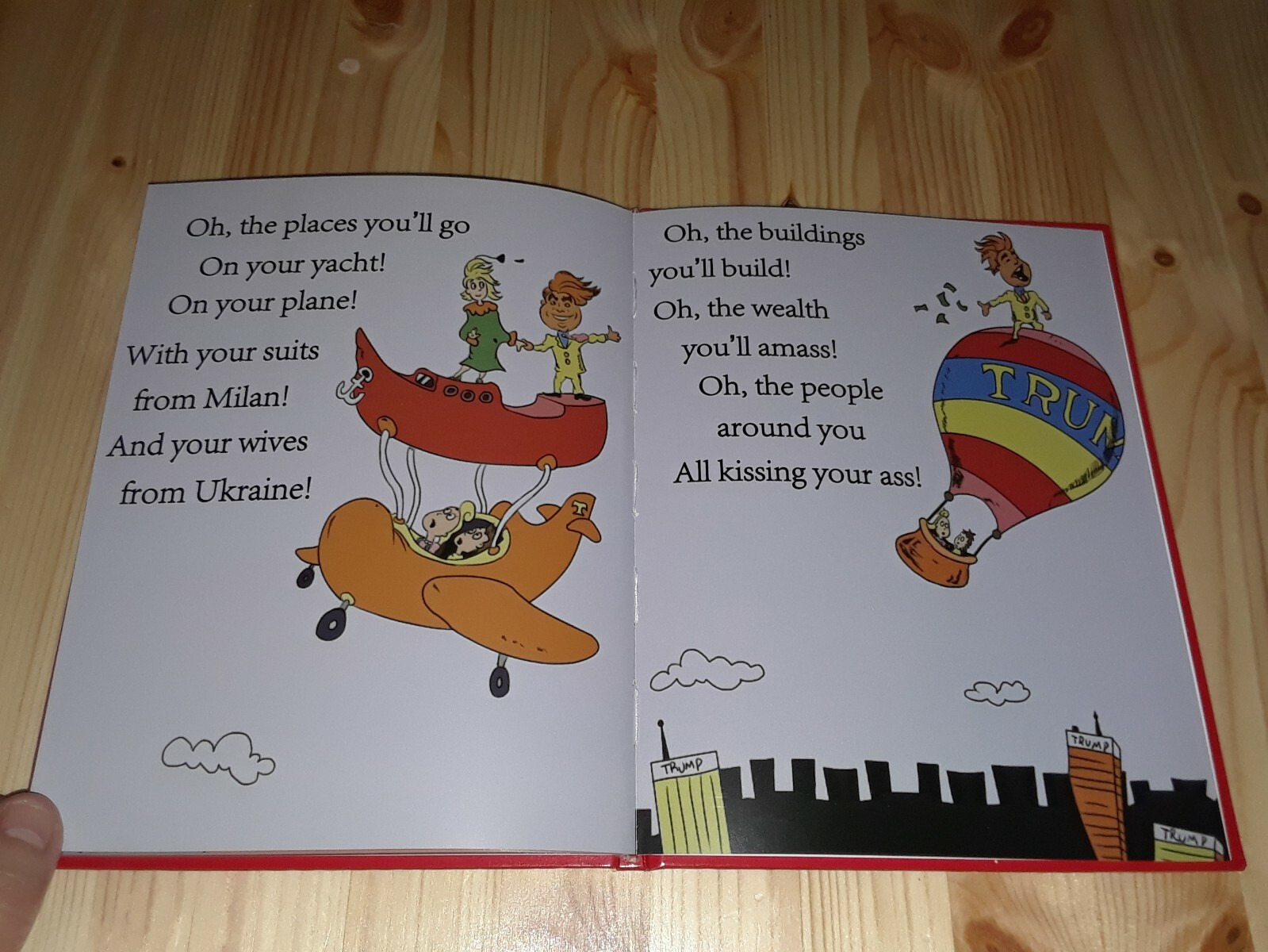 „Hardcover“ Winners Aren’t Losers Children’s Book Donald Trump Jimmy Kimmel Maga