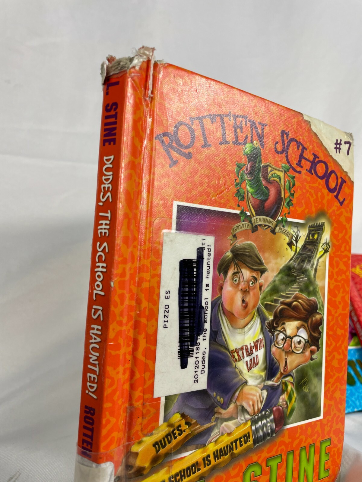 Rotten School R.L.Stine 4 Books Lose team lose Battle of the Diddys,School is Ha