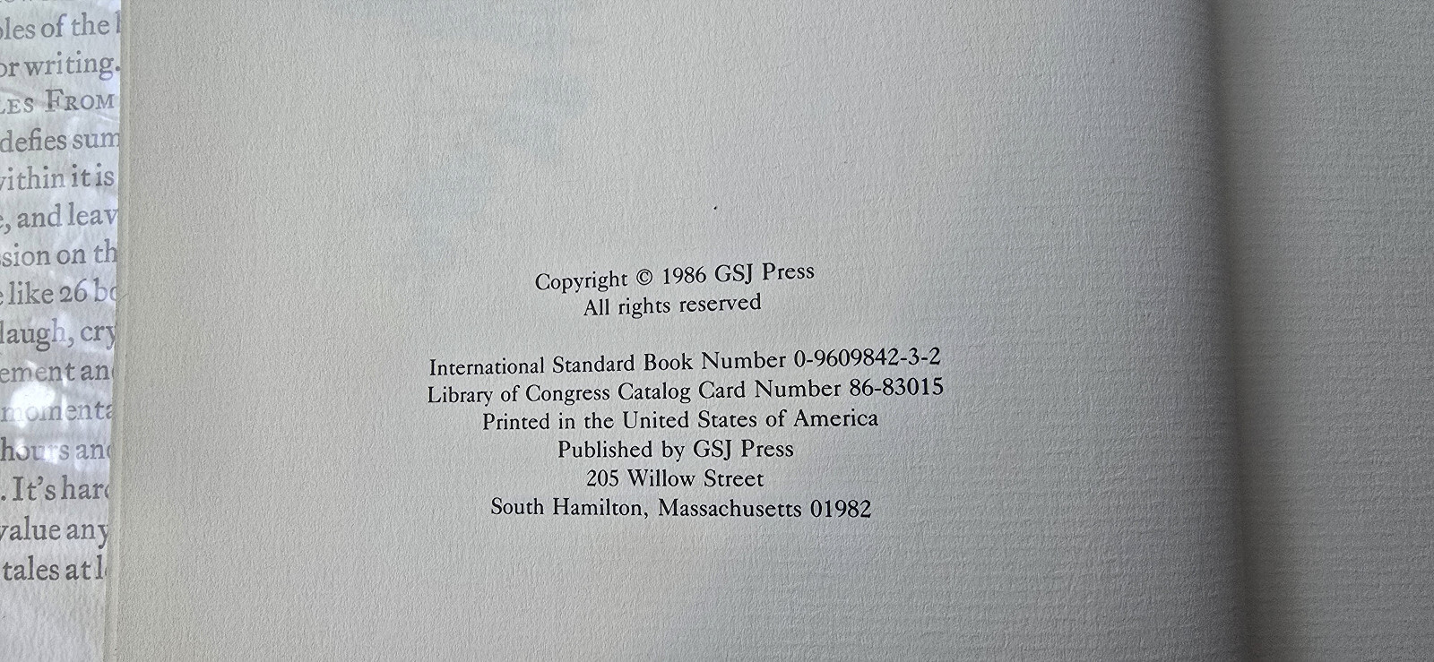 Tales from Gray’s: Selections from Gray’s Sporting Journal, 1975-1985