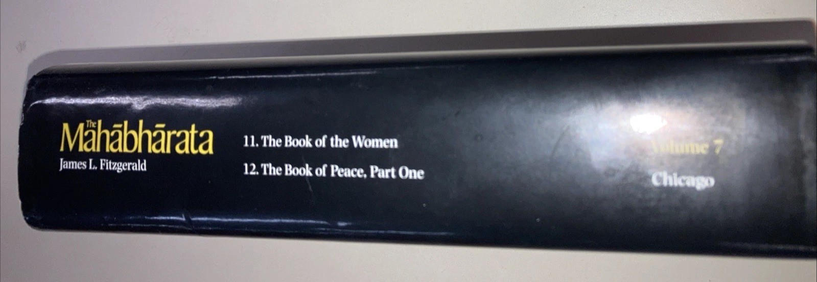 Mahabharata Volume 7 Book 11 The Book of Women Book 12 Book of Peace 2003 VG