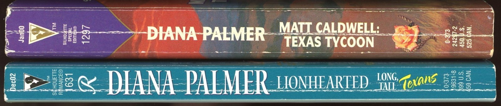 Long Tall Texans Romance Western Lot of 2 Paperback by Diana Palmer