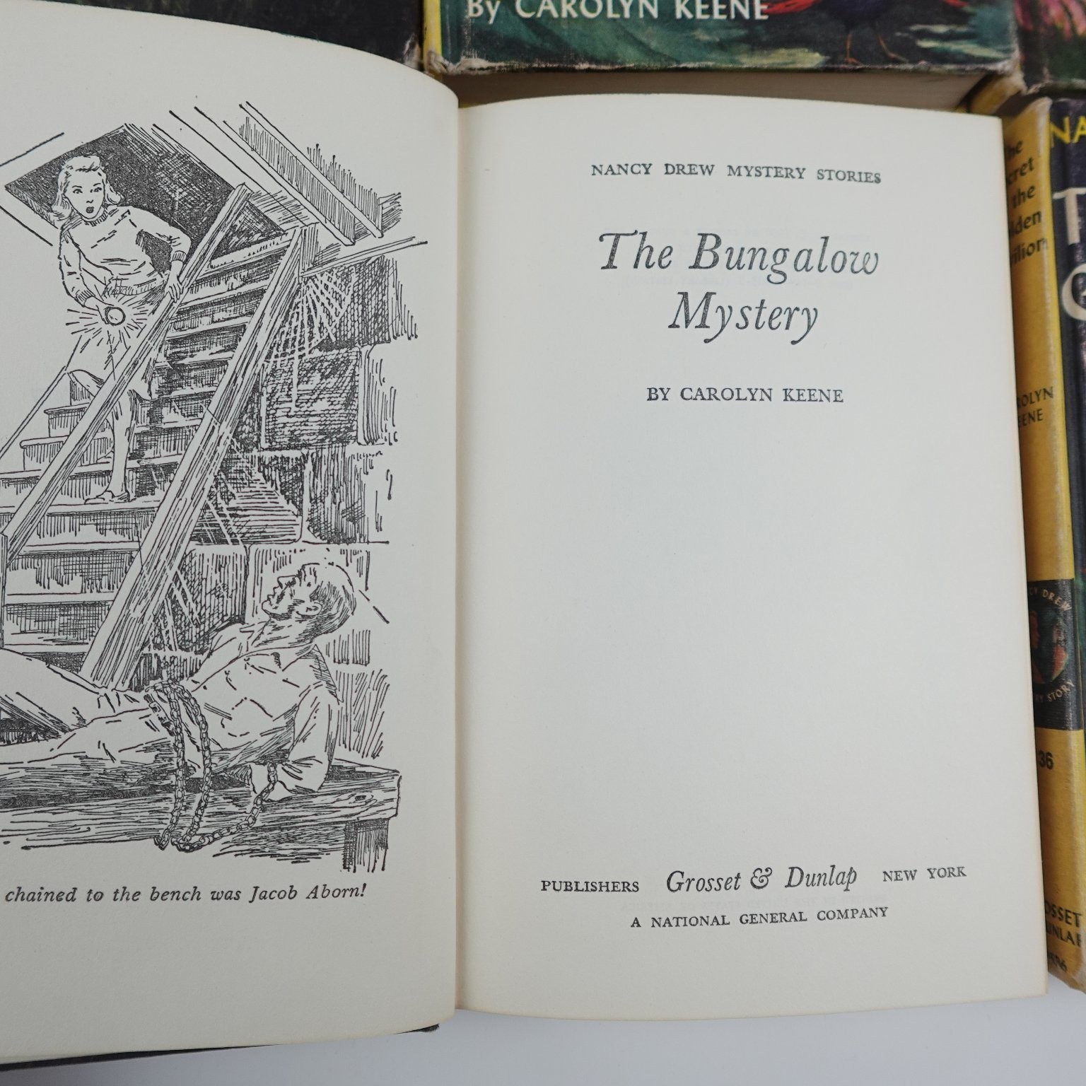 Nancy Drew Mystery Stories Lot 8 Books Carolyn Keene Vintage Grosset & Dunlap