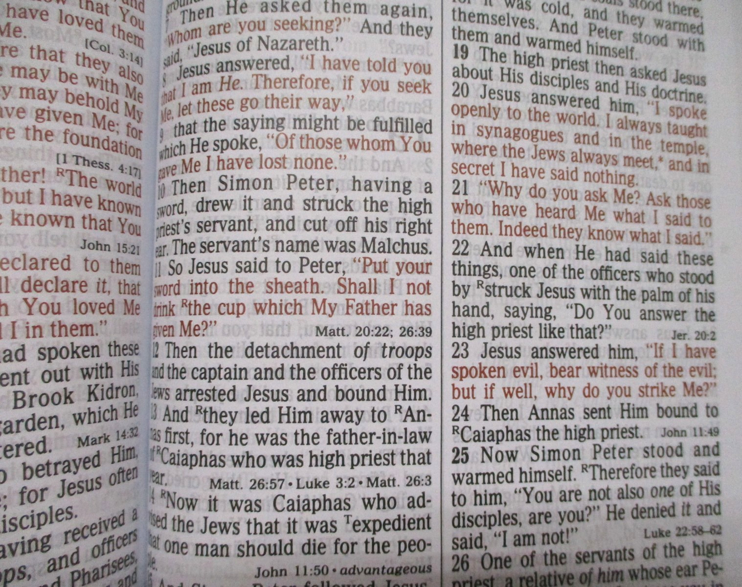 NKJV Super Giant Print Bible red letter brown leathersoft religion