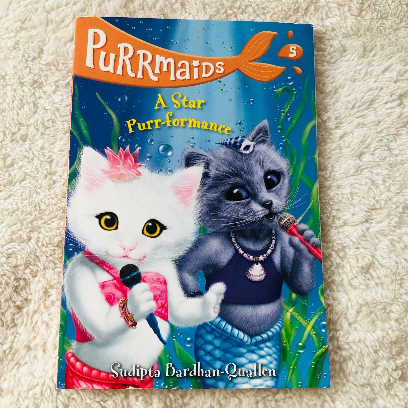 PURRMAIDS Series 5 PB Books (#1 – 5) by Sudipta Bardhan-Quallen Ages 6-9 years