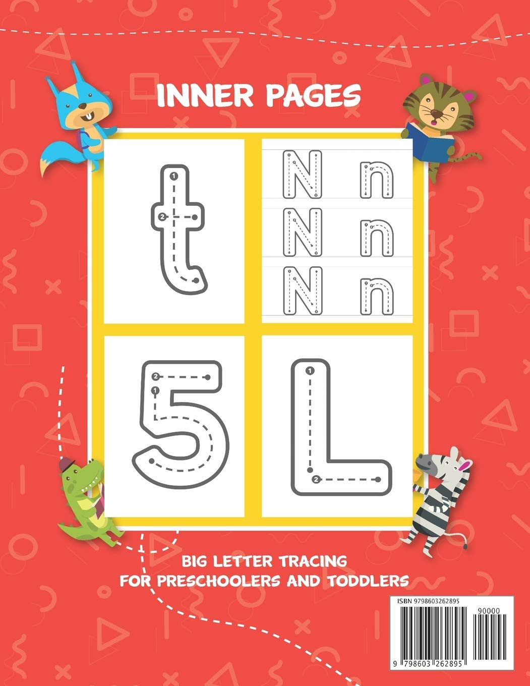 Letter Tracing Workbook for Preschoolers Ages 2-4: Fun Learning Activities