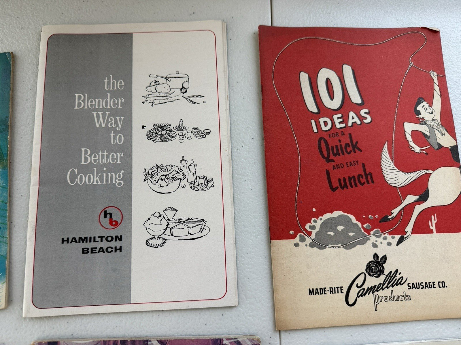 1920-1950’s Vintage lot of Recipe Booklets, Pamphlets, Advertising,Cookbooks