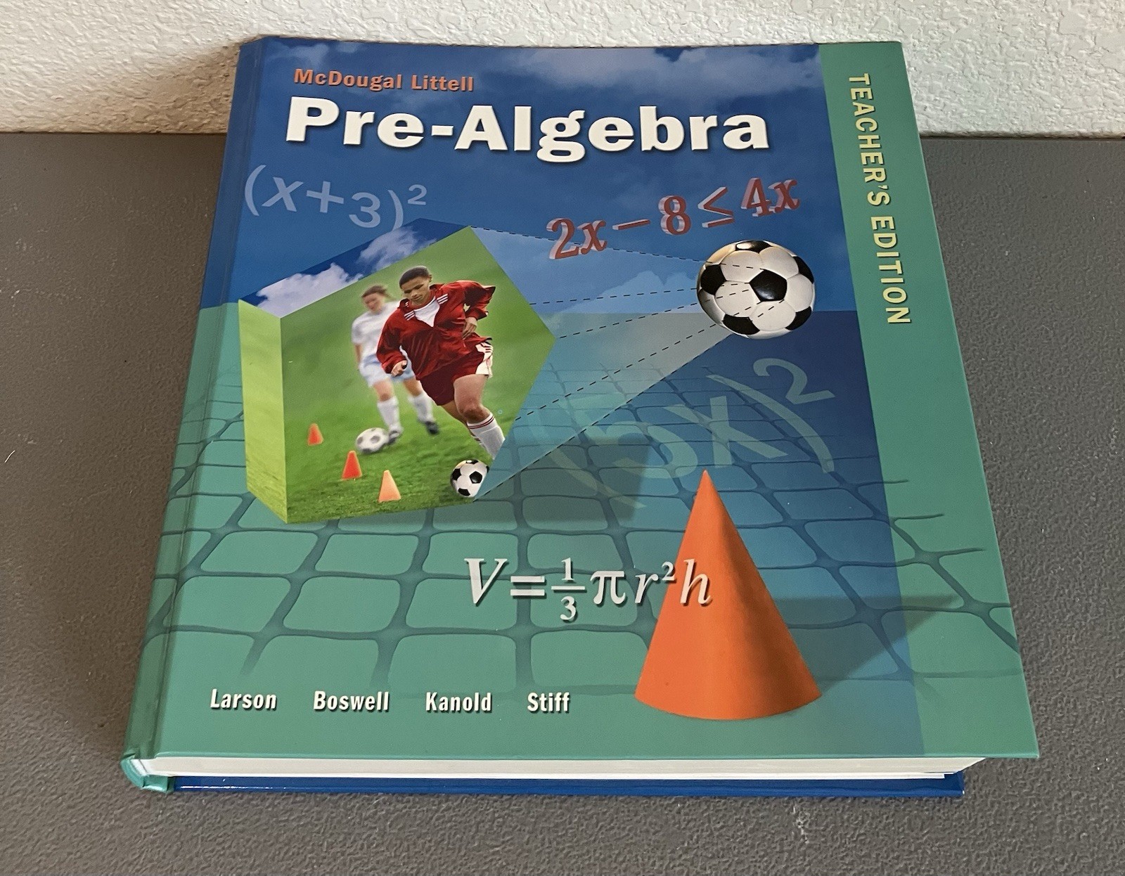 Mcdougal Littell Pre Algebra Teacher’s Edition Book 2005