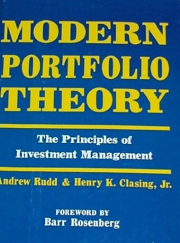 Modern portfolio theory: The principles of investment management