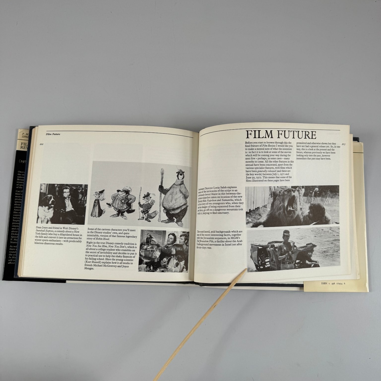 Film Review 1972-73 F. Maurice Speed 1972 First Edition Hardcover Barnes