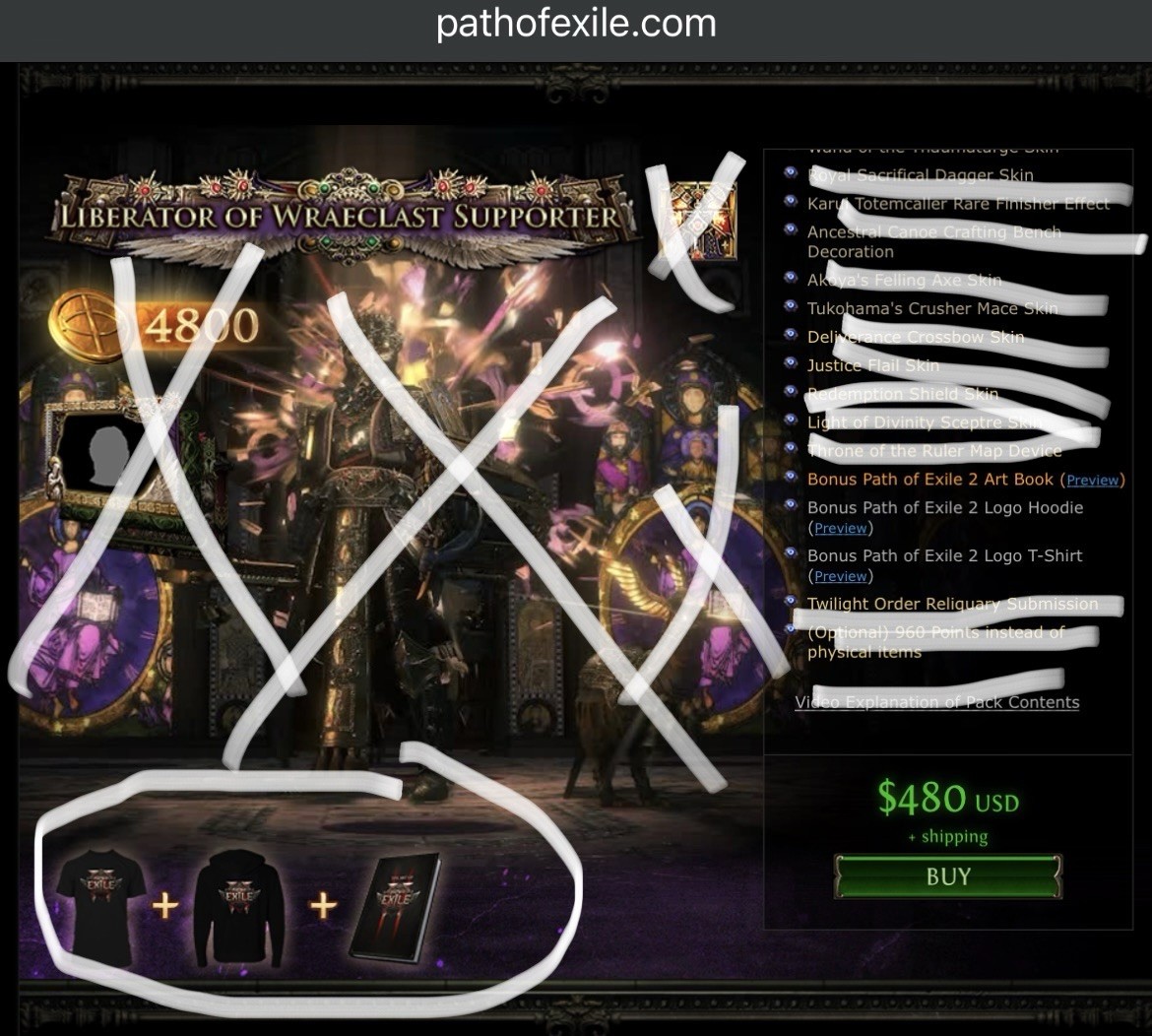 Path of Exile II Hardcover Art Book English Collector with more read description