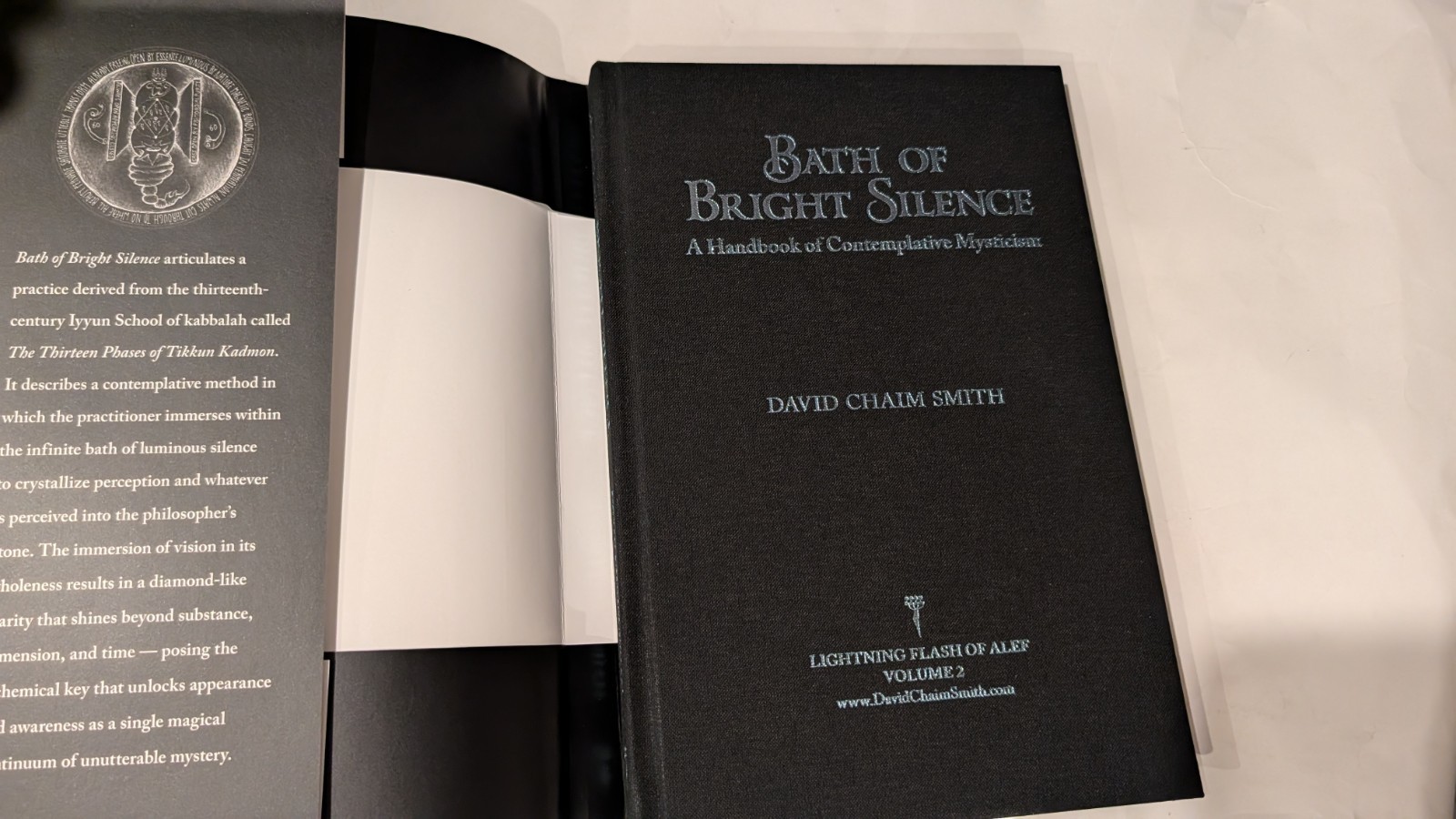 Bath of Bright Silence by David Chaim Smith Lightning Flash of Alef V.2 LIKE NEW