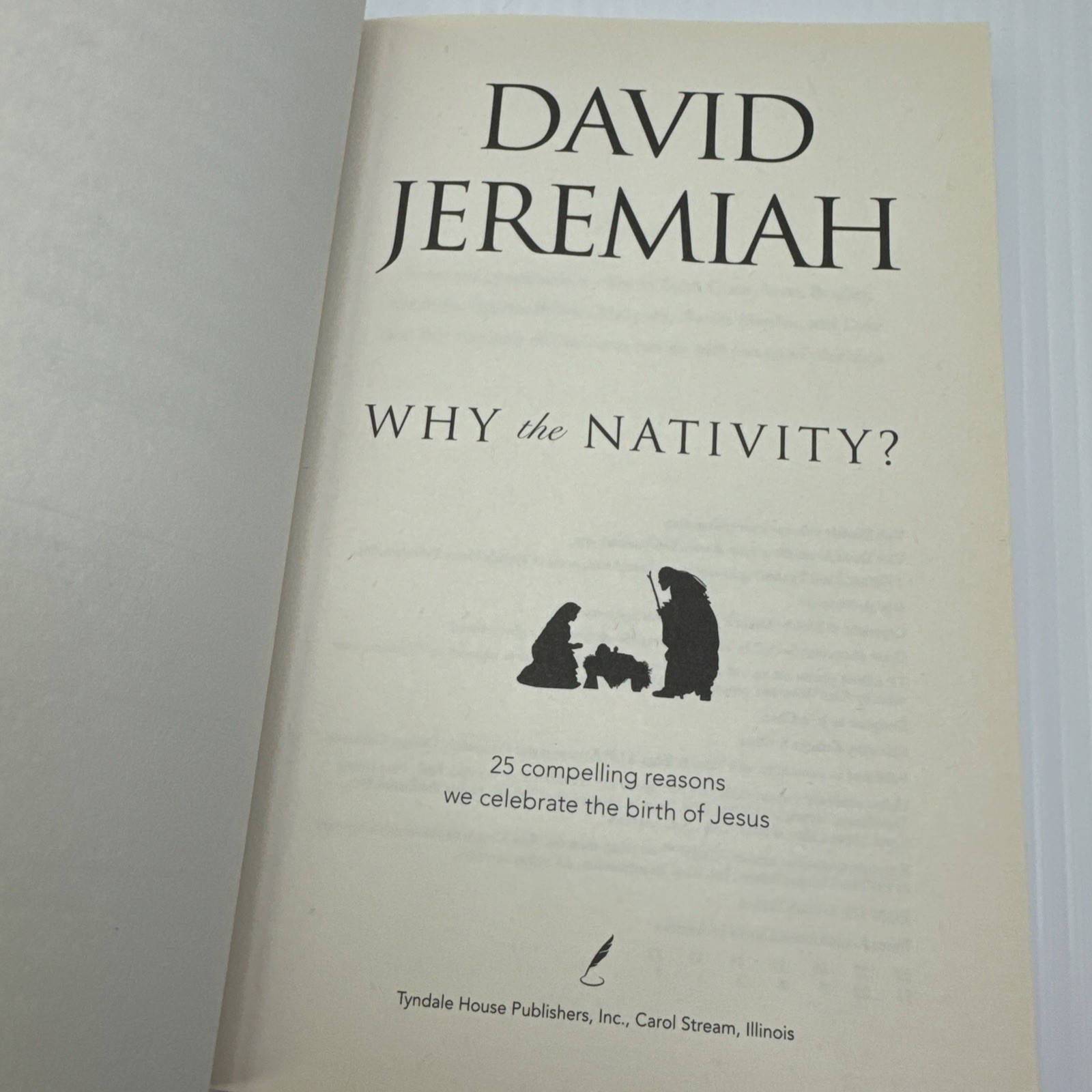 David Jeremiah Why the Nativity? Paperback & Study Guide Turning Point