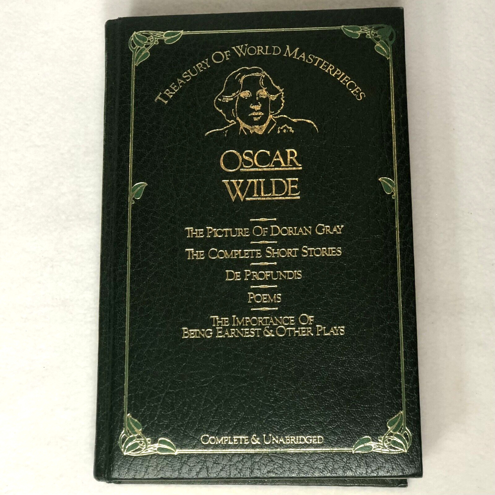 Oscar Wilde Treasury of World Masterpieces Complete & Unabridged 784 Pages, 1983