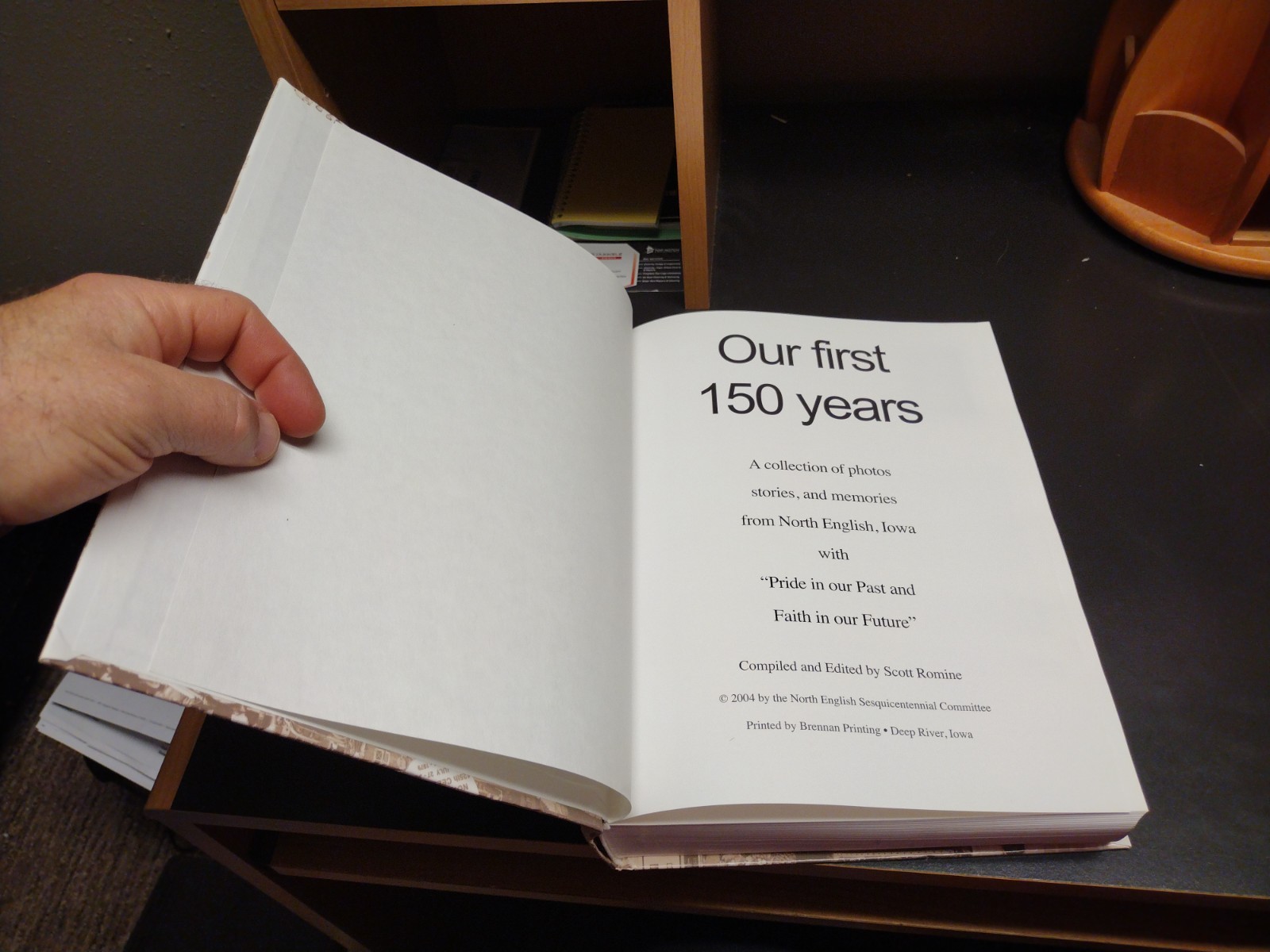 Our First 150 Years North English Iowa Scott Romine Photos Stories Memories 976p