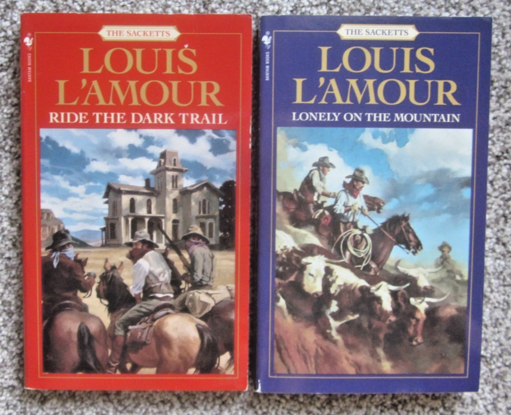 THE SACKETTS by LOUIS L’AMOUR / BKS 1-17 excl 6.5 & 8.5 / 17 PB / BANTAM
