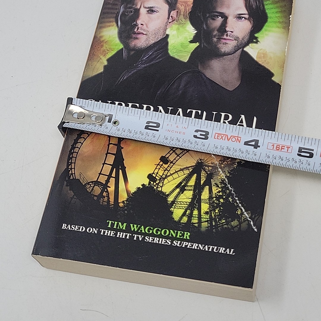 Supernatural – Children of Anubis by Tim Waggoner (2019, Mass Market) Sm DAMAGE