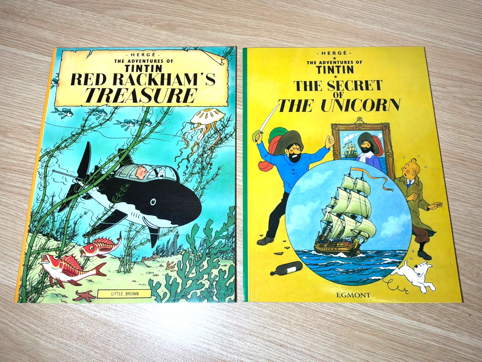 The Adventures of Tintin Complete Collection 24-Book Set English Ed. Paperback
