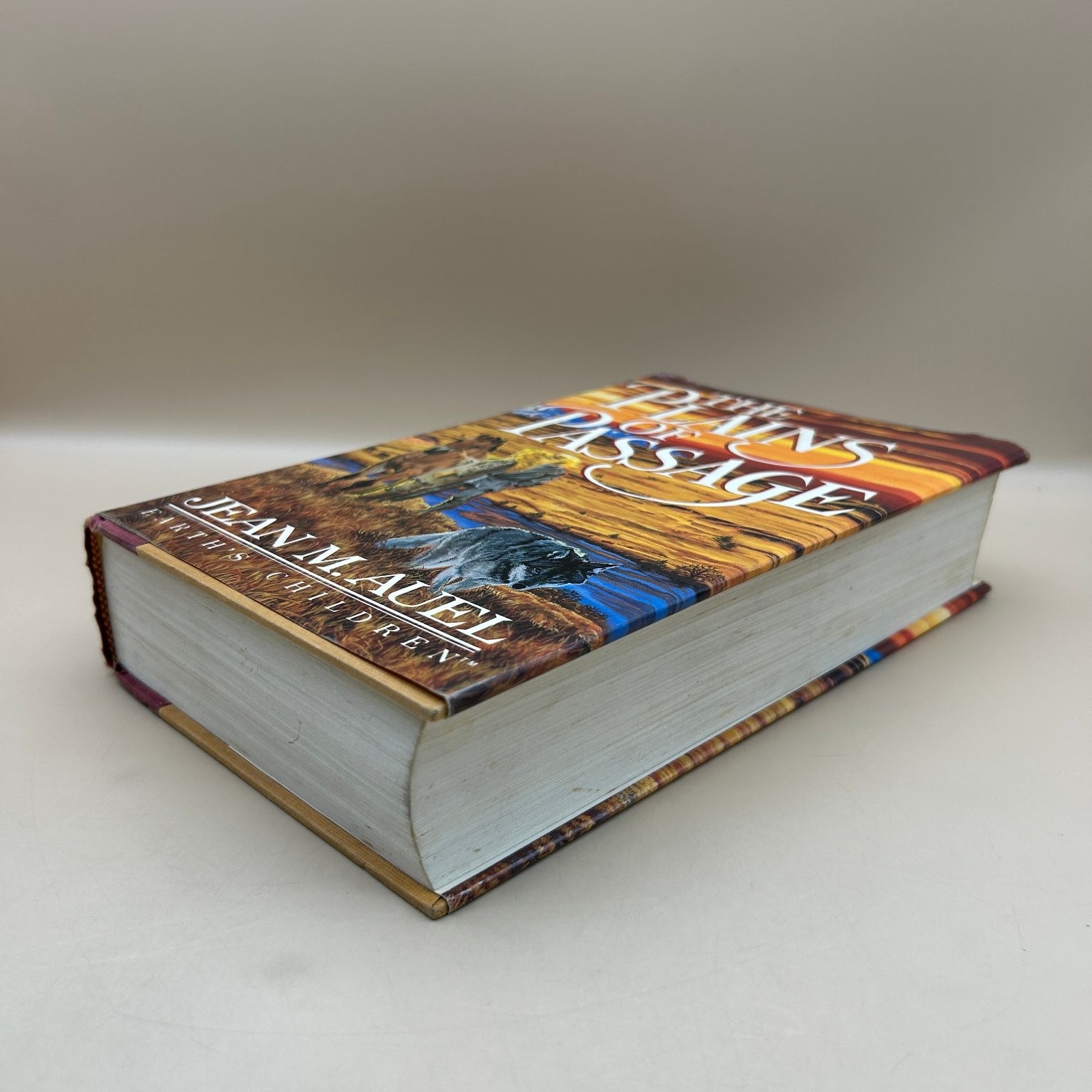 Plains of Passage Jean M. Auel 1990 First Edition Signed Earth’s Children HC