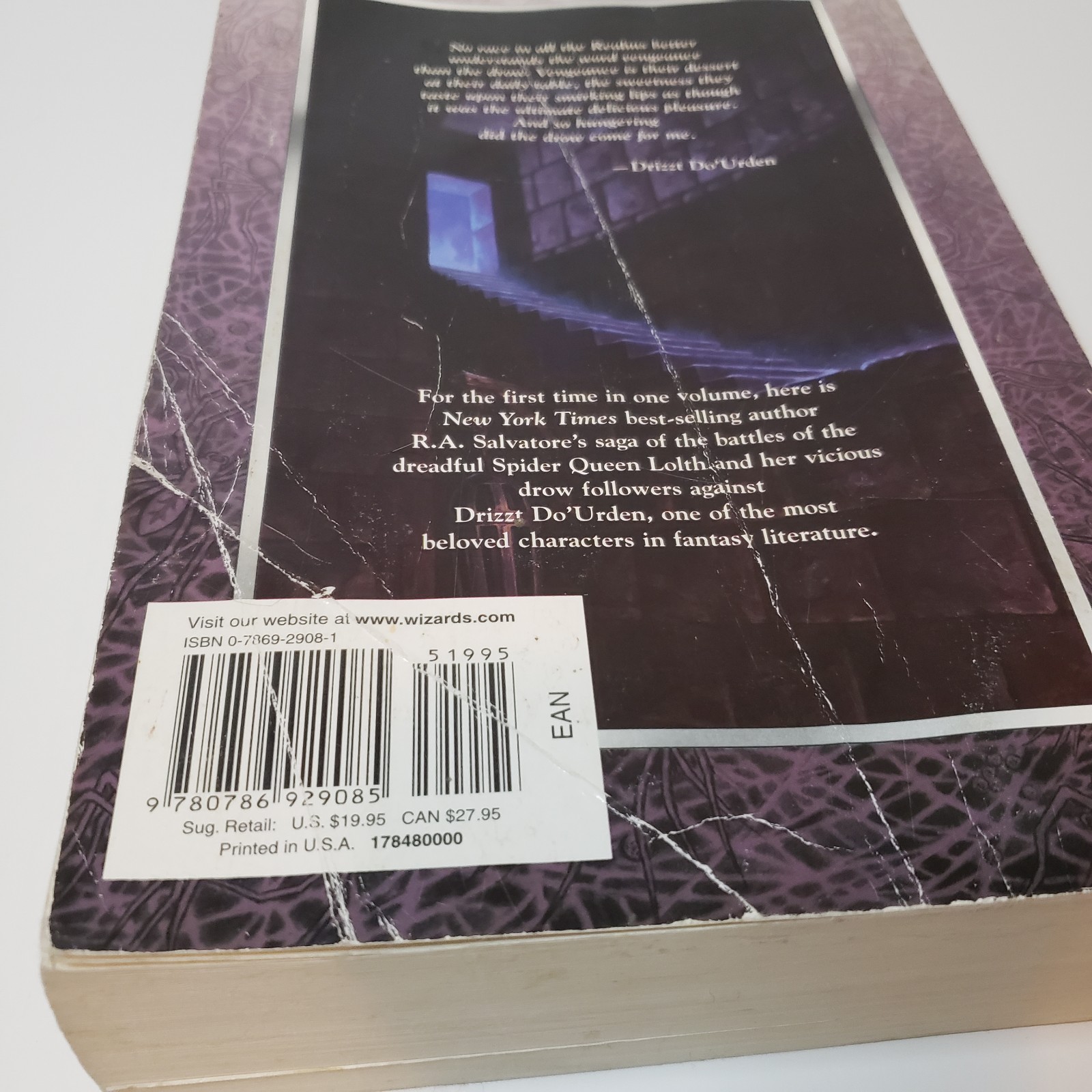 Forgotten Realms Collector’s Ed PB Book Lot R.A. Salvatore Icewind Dale Drow