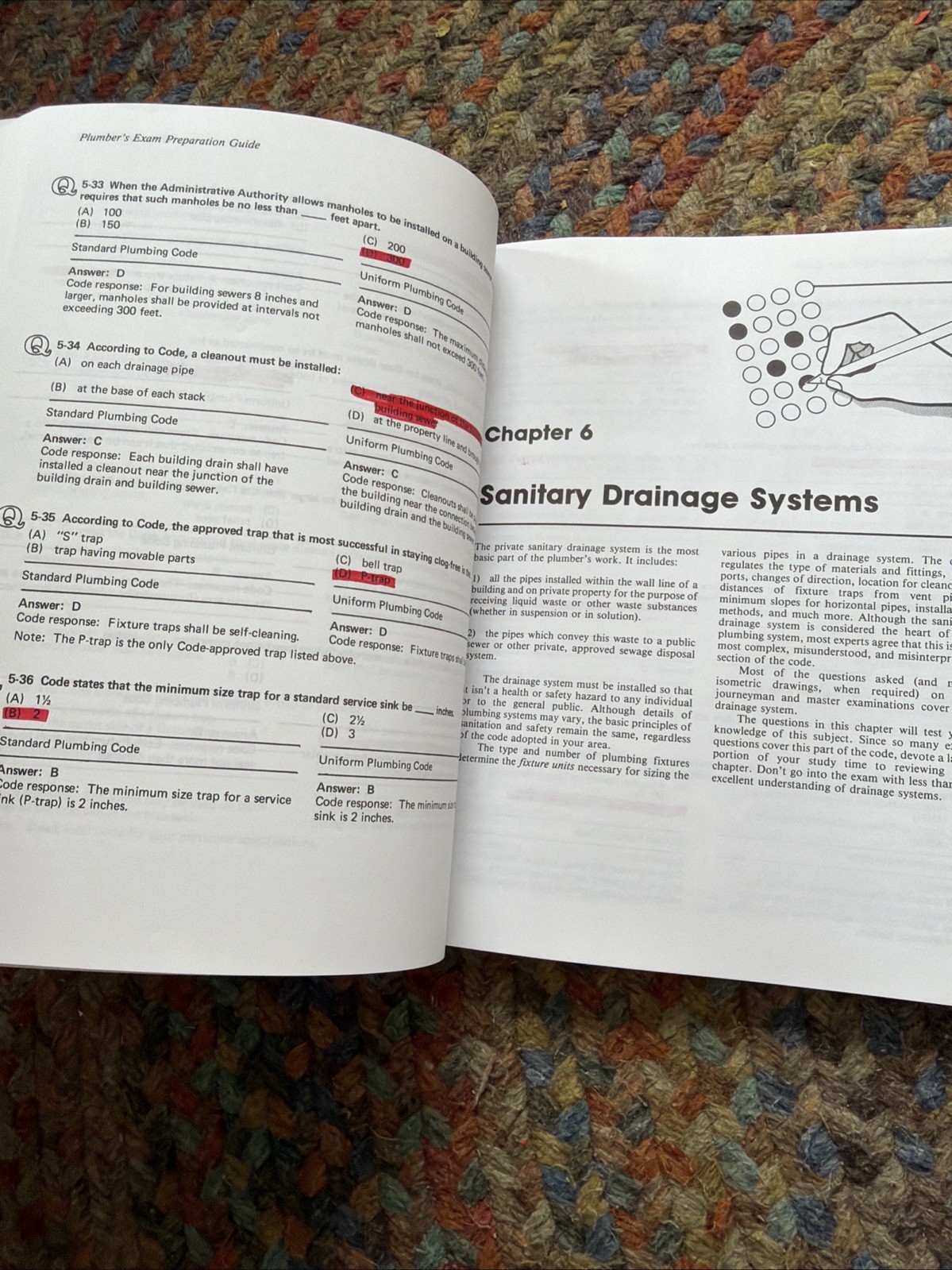 Plumber’s Exam Preparation Guide by Howard C. Massey (1985, Trade Paperback)