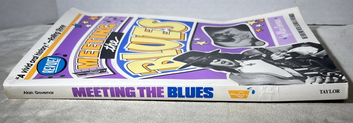 Meeting The Blues Alan Govenar Paperback Book 1988 Taylor