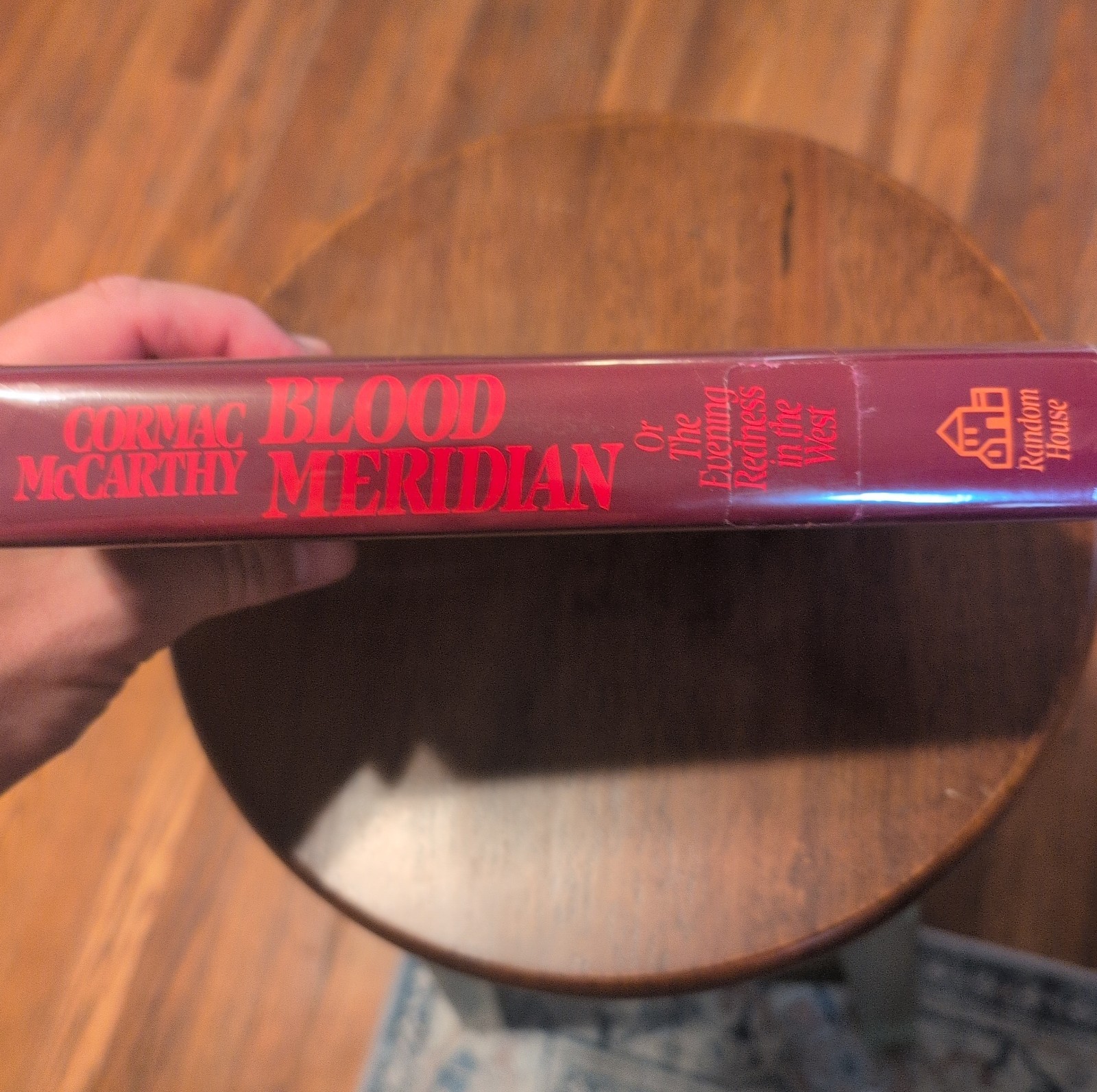 Blood Meridian – Cormac McCarthy- First Edition/Print- ex libris