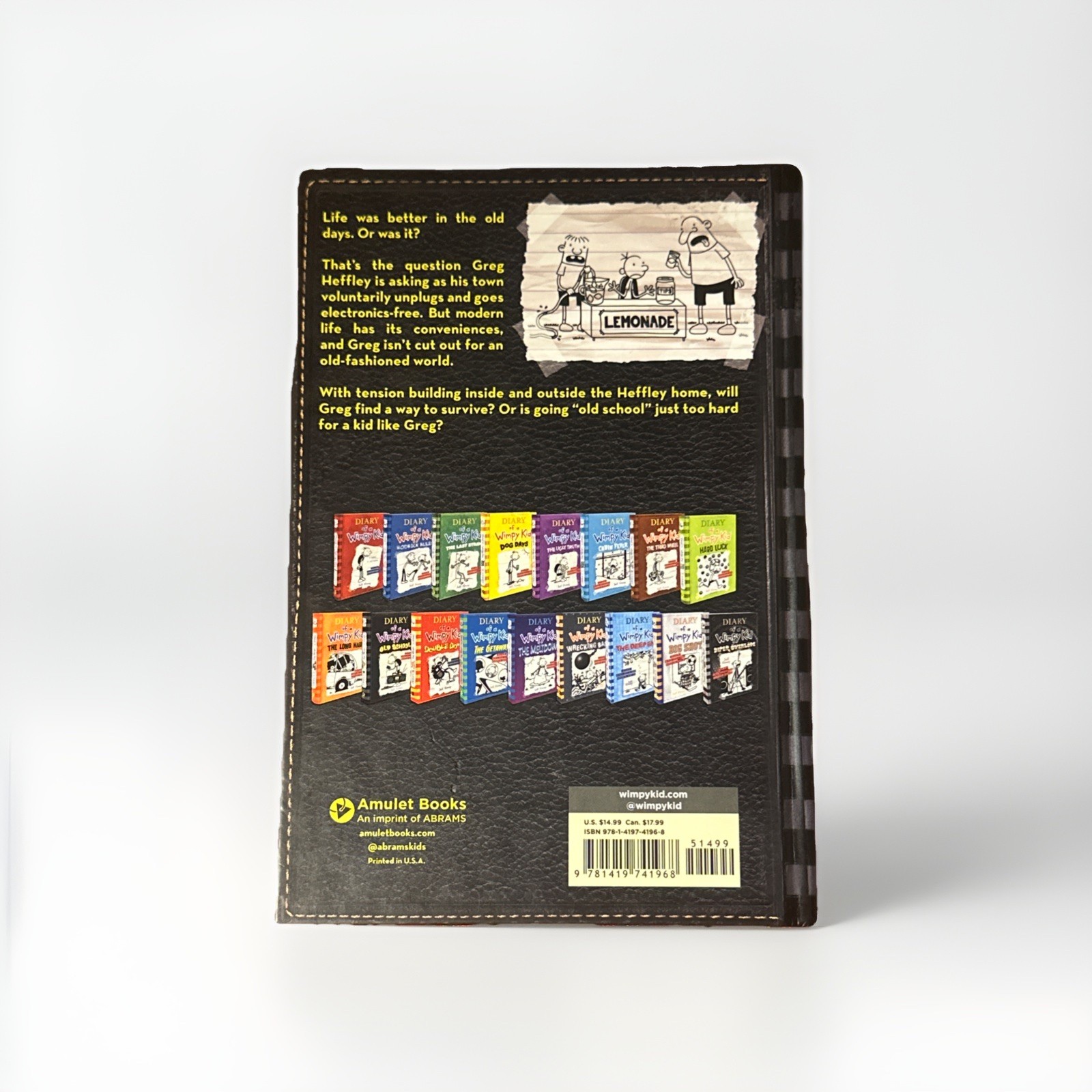 Diary of a Wimpy Kid (Hardcover) Old School, Hot Mess, Double Down, The Deep End