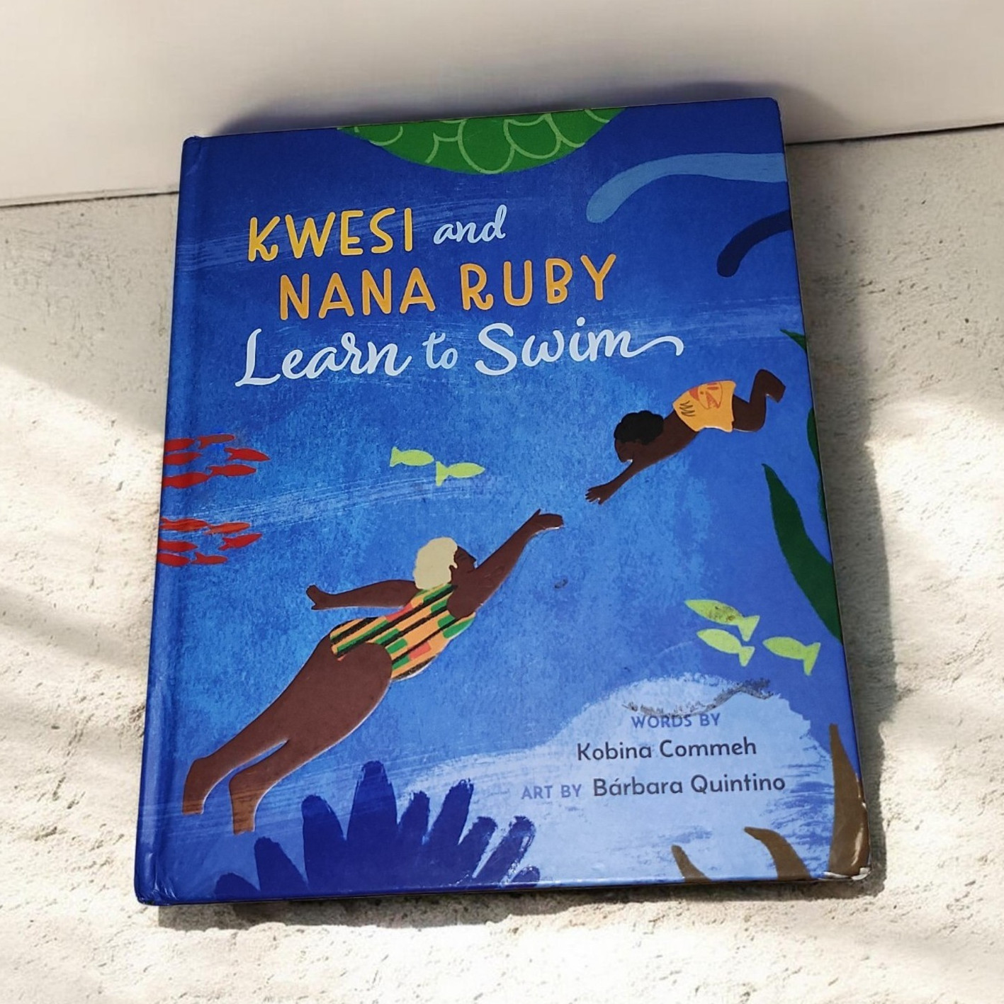 Barefoot Books Kwesi and Nana Ruby Learn to Swim Kobina Commeh Hardcover Ages 4…