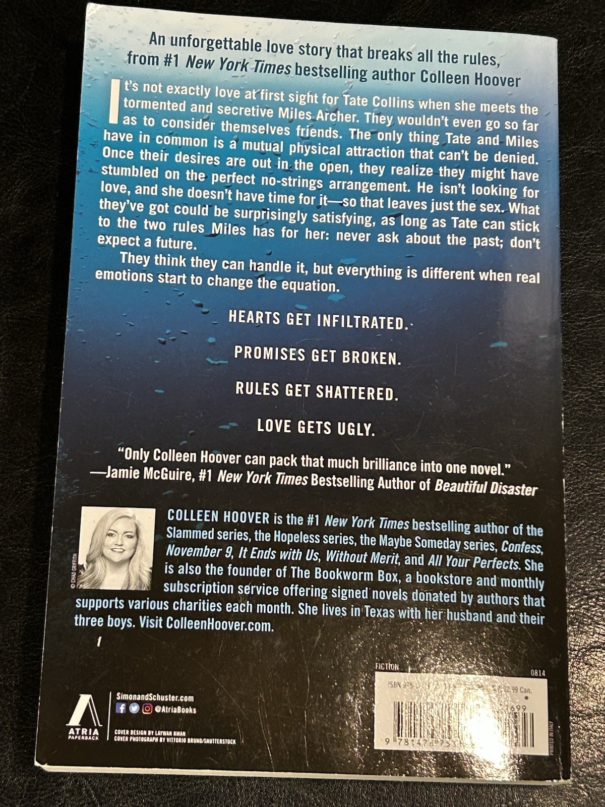 Ugly Love A Novel By Colleen Hoover 2014 Paperback