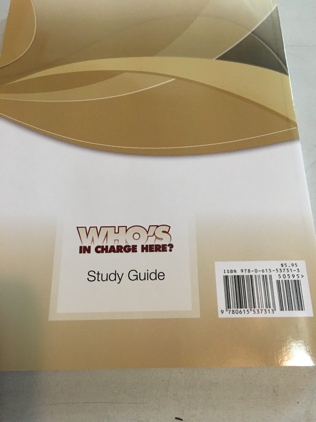 Who’s in Charge Here? 13 Week life Stewardship Study. Study Guide. 172 Pages.