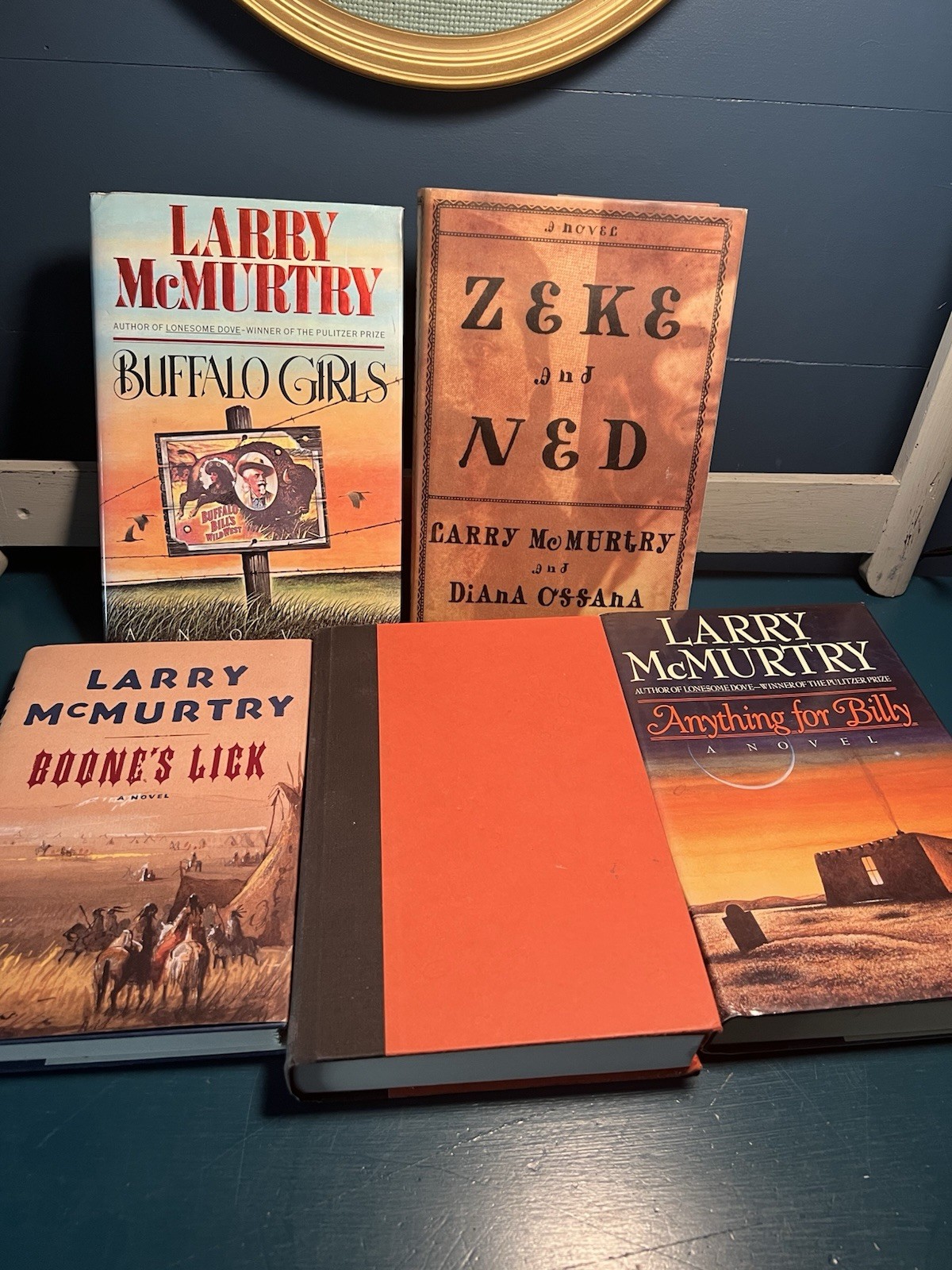 Lot 5 Larry McMurtry HC/DJ Buffalo Girls The Late Child Anything For Billy Etc