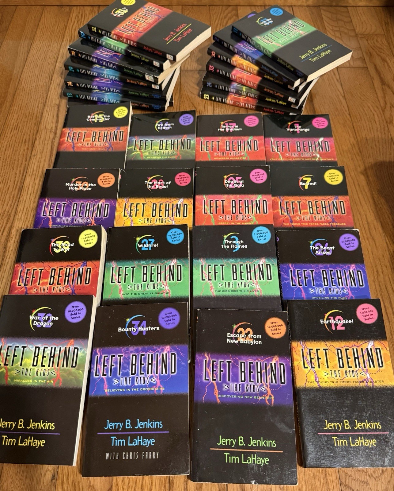 Lot Of 29 Books -Left Behind: The Kids series by Jerry B. Jenkins & Tim LaHaye