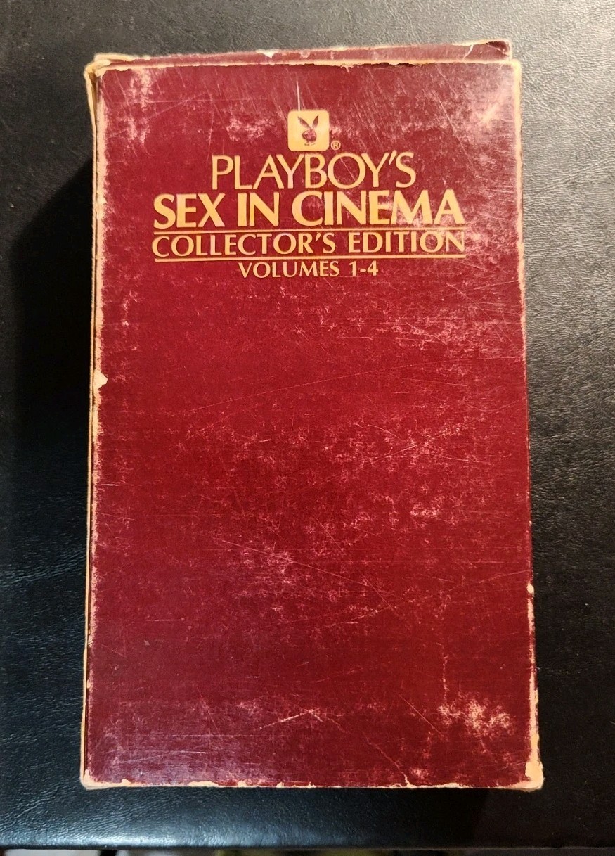 Vintage Box Set: Playboy’s „Sex In Cinema“ Paperbacks Vol 1-4 (1971-1974) .