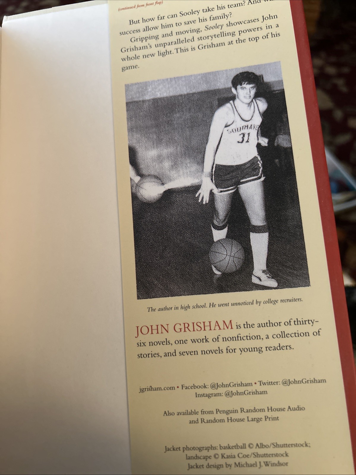Sooley : A Novel by John Grisham (2021, Hardcover) 1st Edition