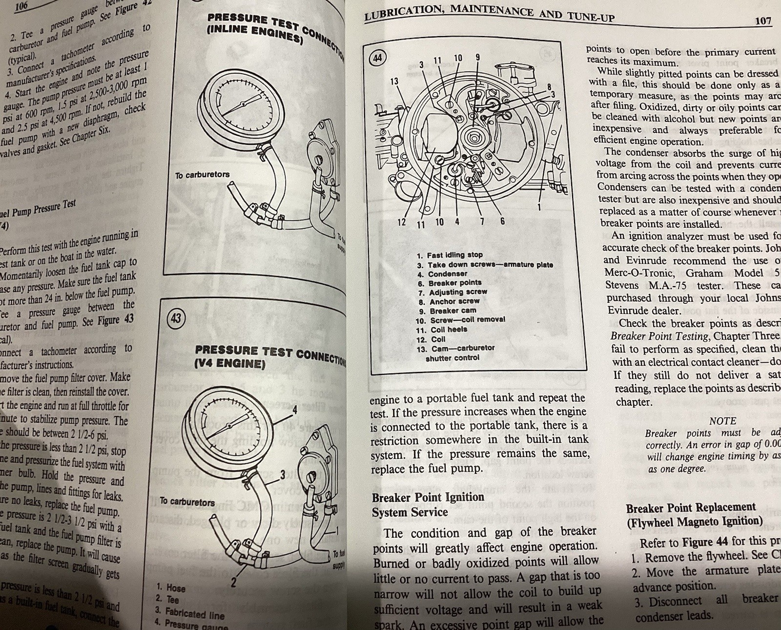 Clymer Evinrude Johnson Outboard Shop Manual 1.5-125HP 1956-1972 8734 A84