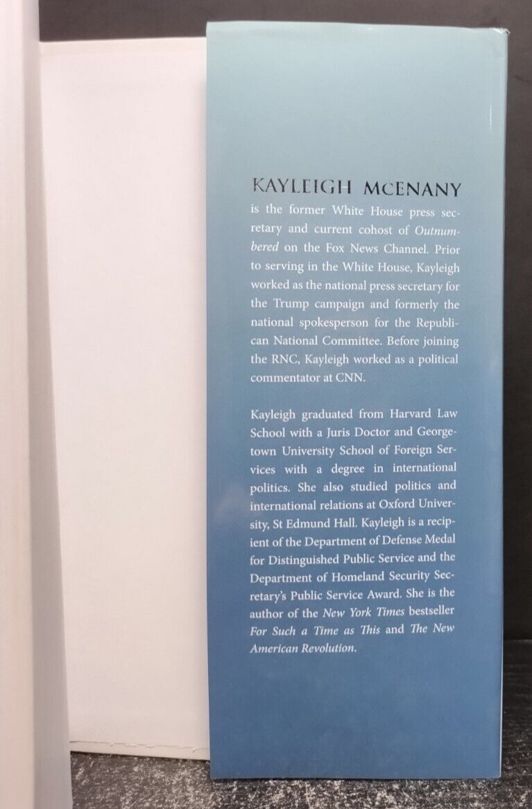 Serenity in the Storm HC 2023 Kayleigh McEnany Post Hill Press Christian Life Fa