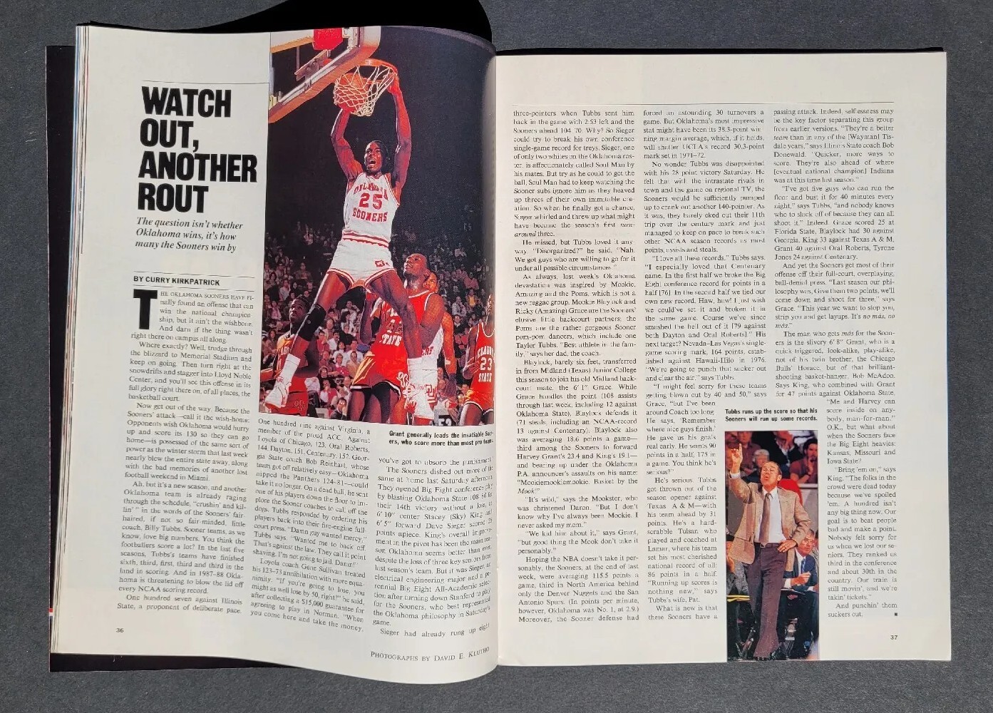 NEWSSTAND 1988 Sports Illustrated Minnesota VIKINGS Redskins SOONERS EX