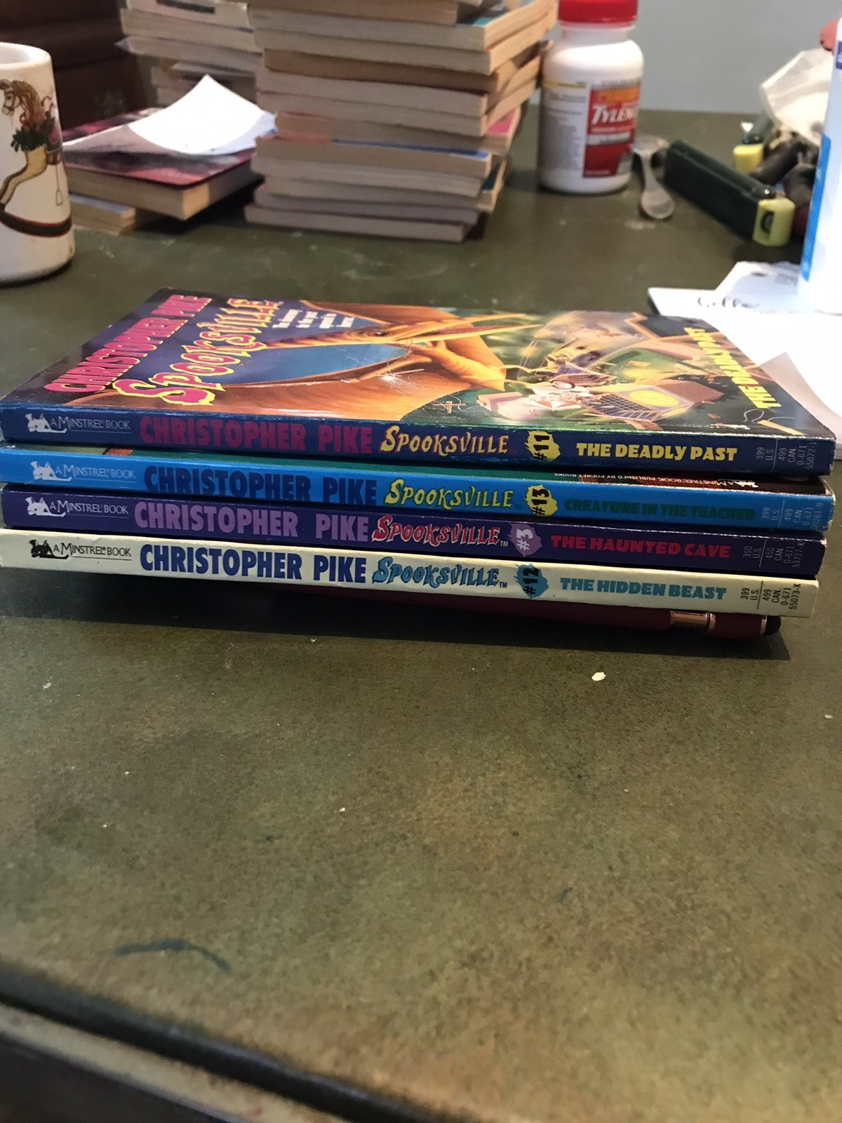 4 Spooksville By Christopher Pike #3 11 12 & 13 1990s