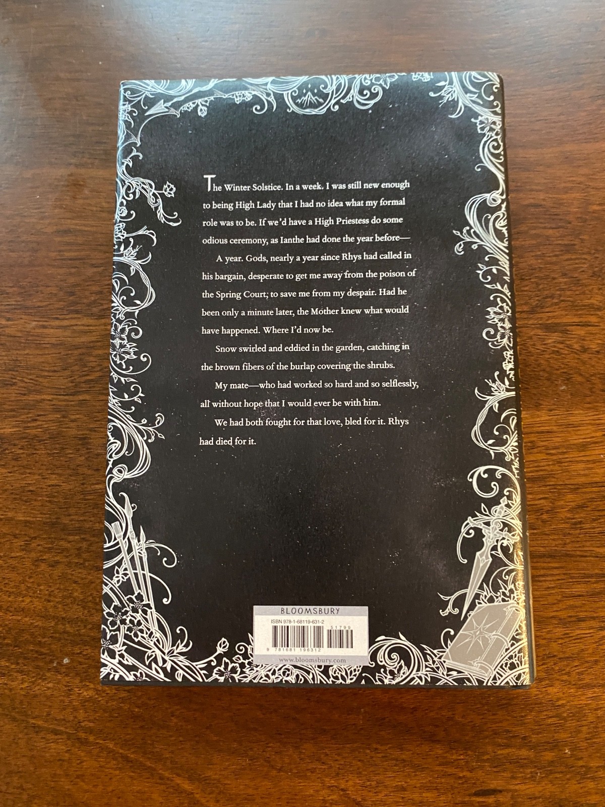 A Court of Frost and Starlight by Sarah J. Maas Hardback Original Cover ACOTAR