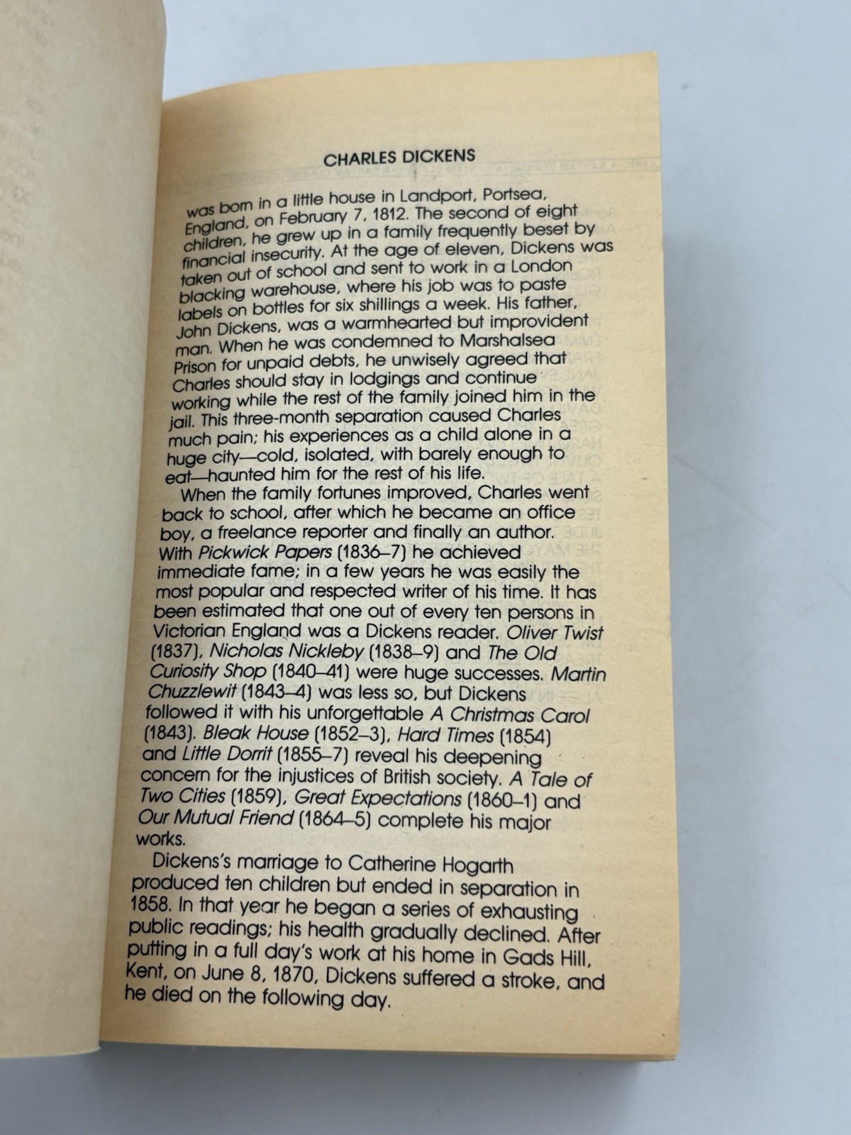 David Copperfield By Charles Dickens (1981) Vintage Paperback Bantam Edition