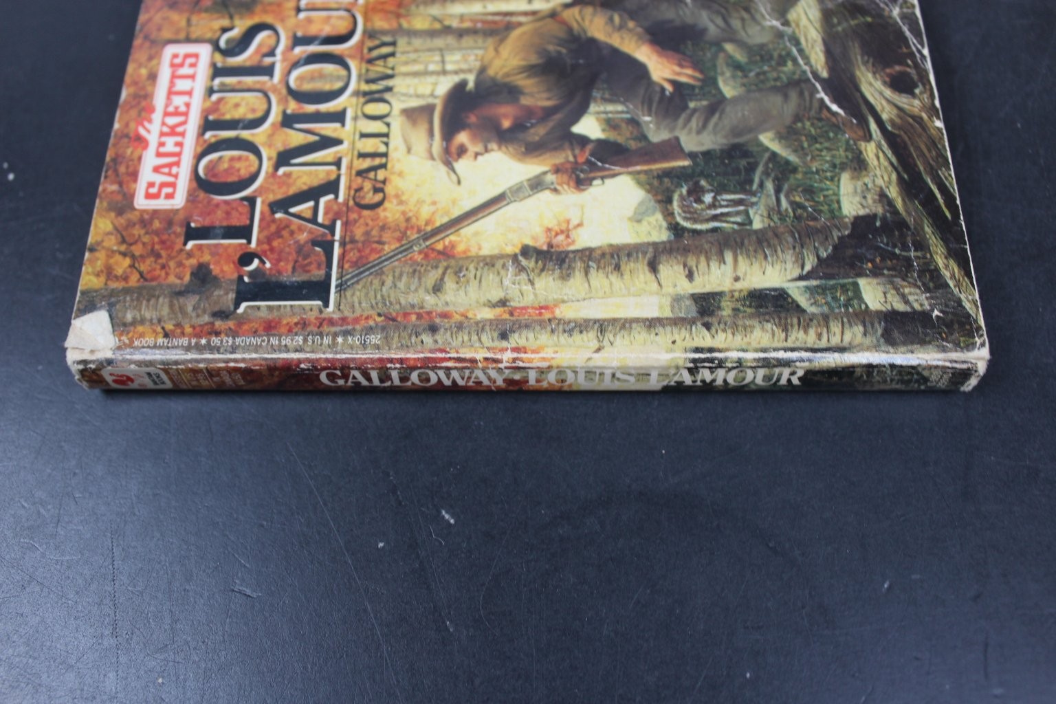 Galloway Louis L’Amour 1986 The Sacketts Western Adventure Bantam Books PB