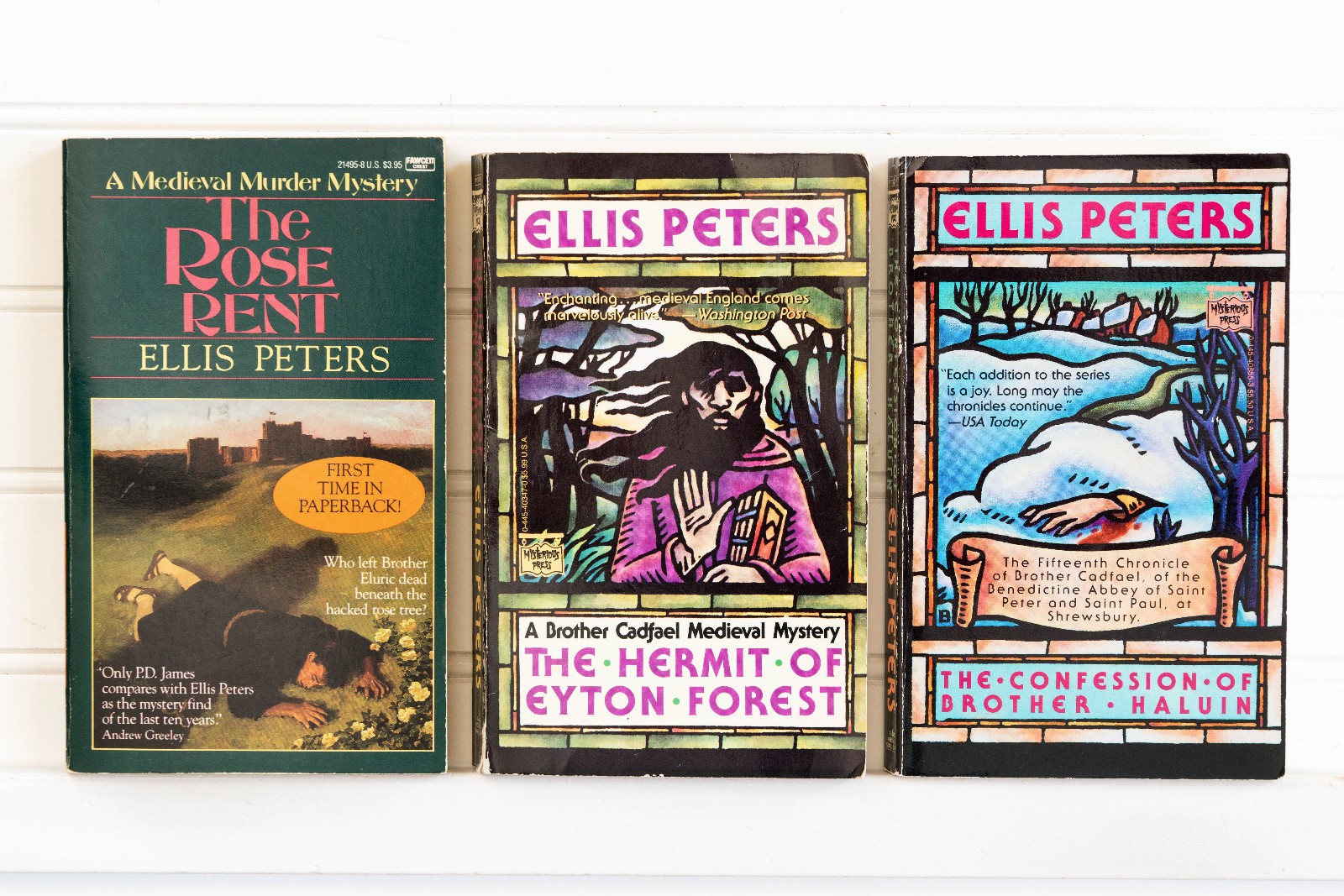 Ellis Peters BROTHER CADFAEL Complete Series Lot of 21 (#1-21) Set PB Books