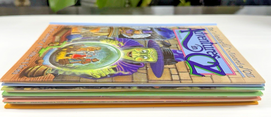 ✨ Wonderful Wizard of Oz Pop-Up Book Lot – 4 Hardcover Treasury Editions ✨
