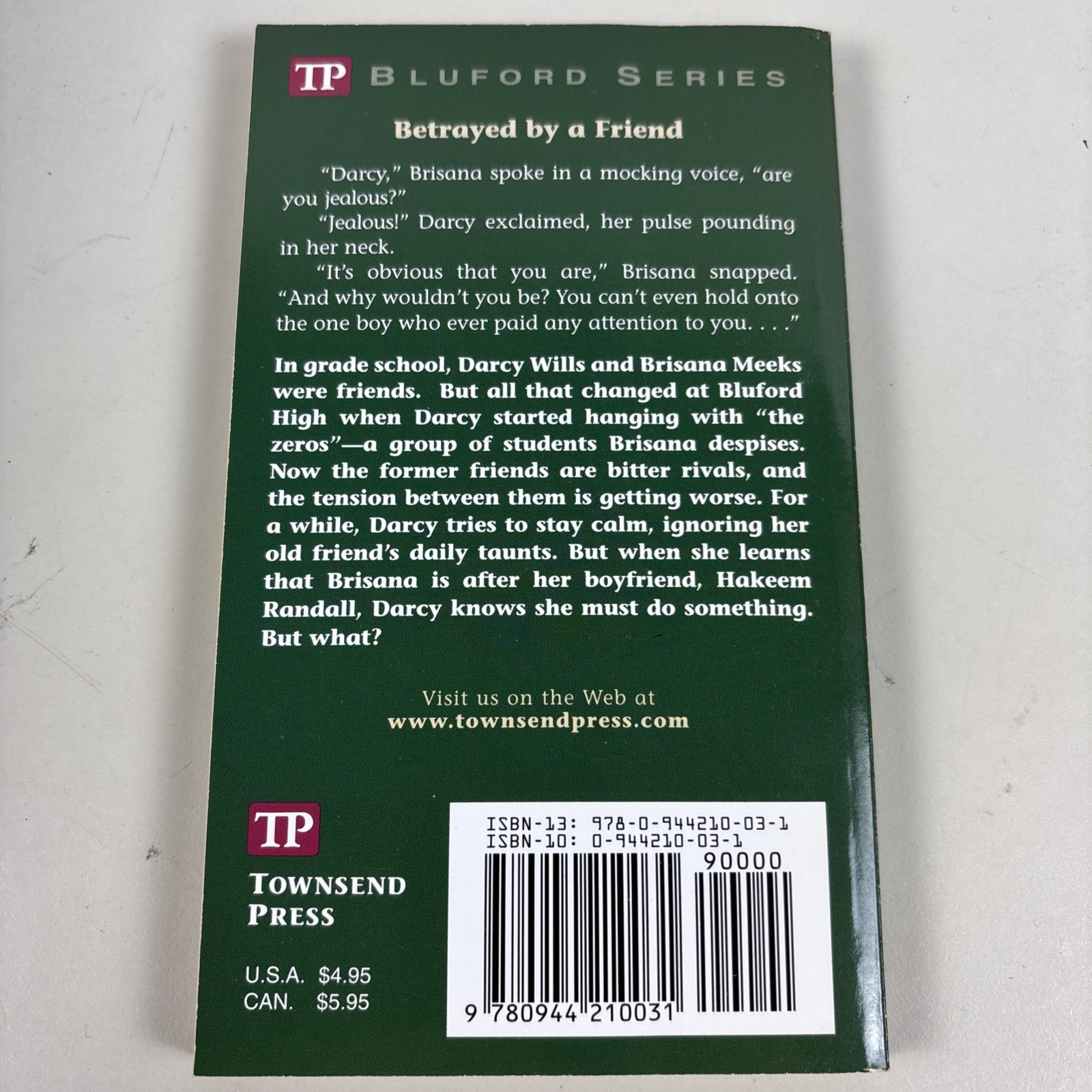 Bluford Series 8 Book Box Gift Set Collection Townsend Press TP Multiple Authors