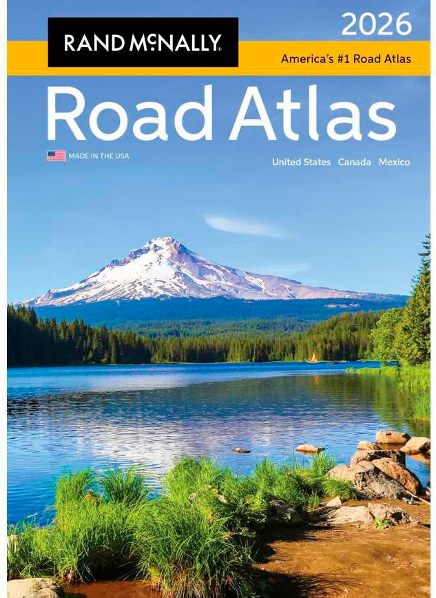 2026 Rand McNally Road Atlas Guide United States Canada Mexico BRAND NEW