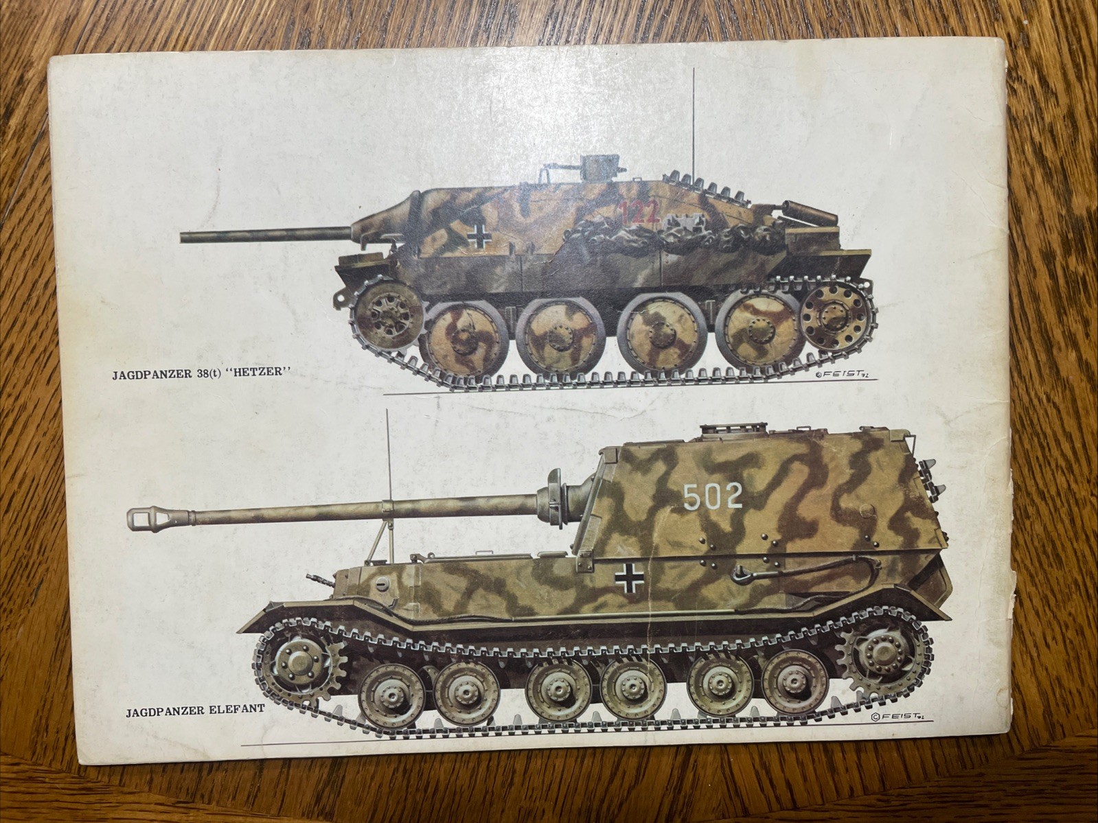 Panzerjager In Action – Squadron/Signal Armor #2007 – SB 48 pages, 1973 Poor